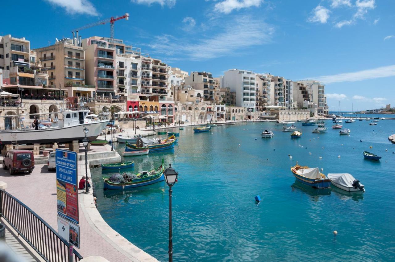 Modern Apartment Steps From Balluta Bay Σλιέμα Εξωτερικό φωτογραφία